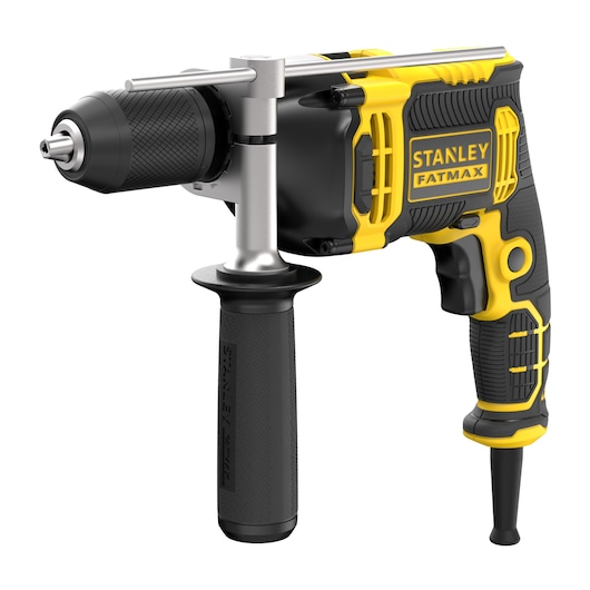 STANLEY® FATMAX® 750W 1 Gear Hammer Drill - Kitbox