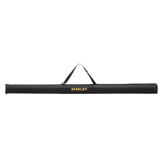 STANLEY FMHT43682-1 black carrying bag for level with handle, product photo on white background.