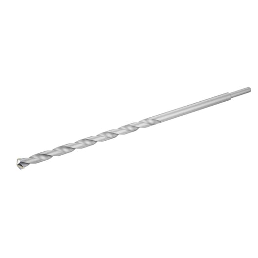 STANLEY STA53190 masonry drill bit, silver finish, photographed at an angled side view on white background.