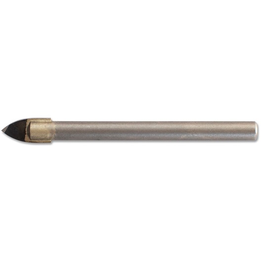 STANLEY STA53247 tile drill bit with carbide tip, silver color, side view on white background.