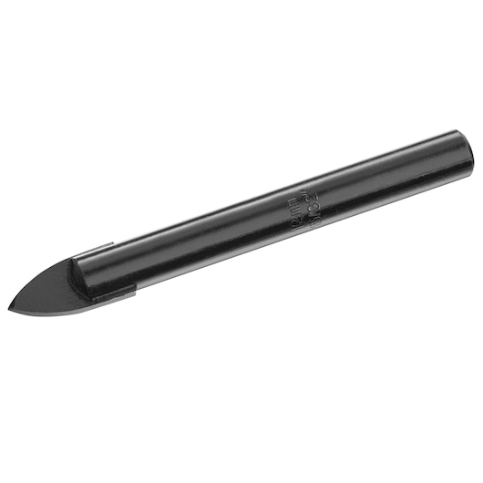 STANLEY STA53377 black glass cutter photography, angled on white background.