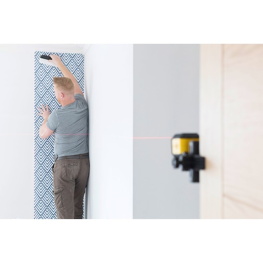 STANLEY® Cubix™ Krysslinjelaser röd