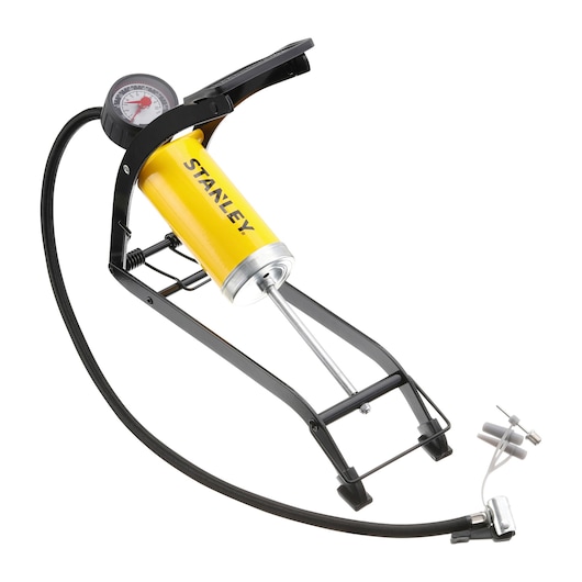 STANLEY® Fotpump för däck